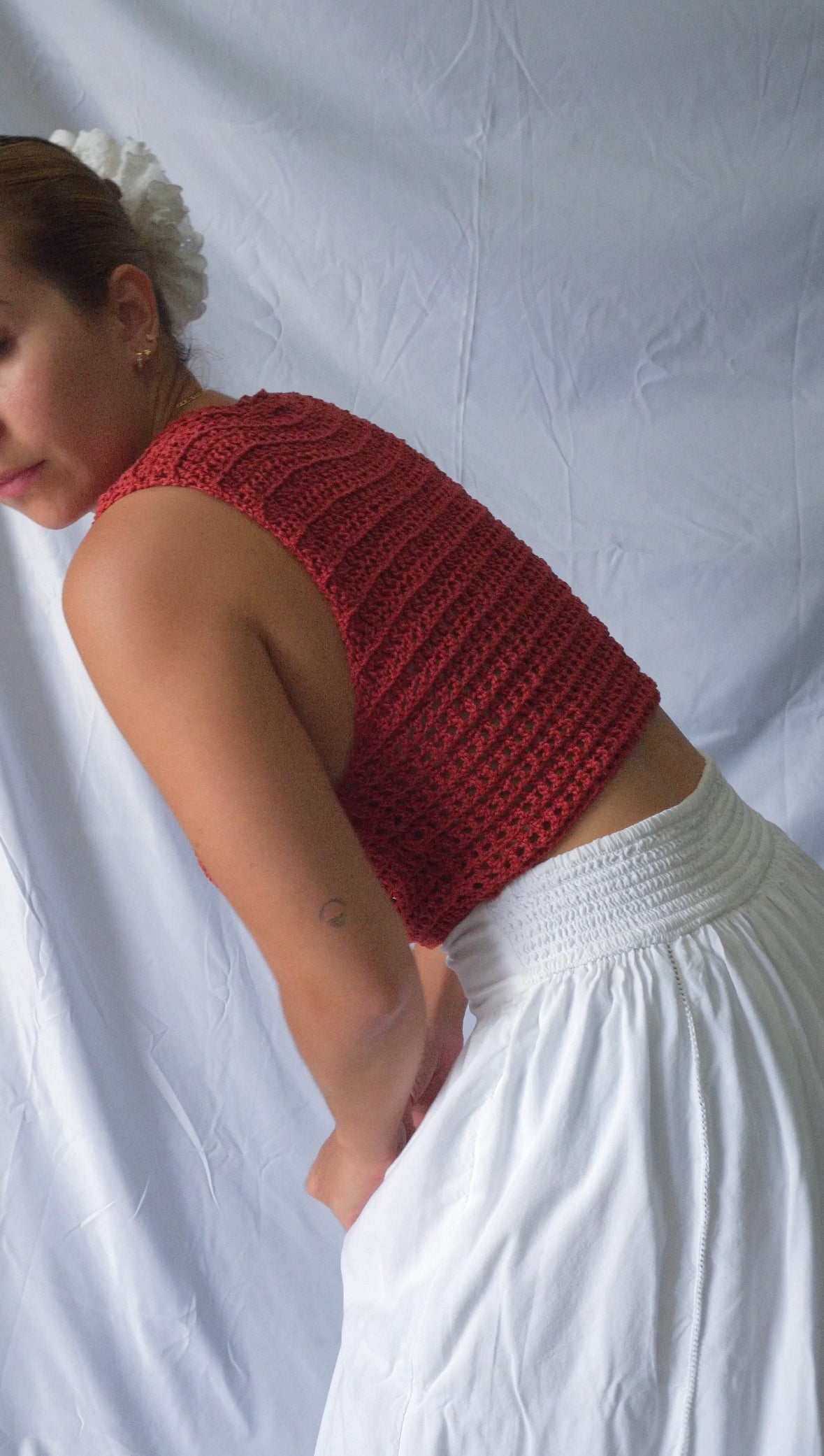 Patrón Gratis - Mesh Tank Top